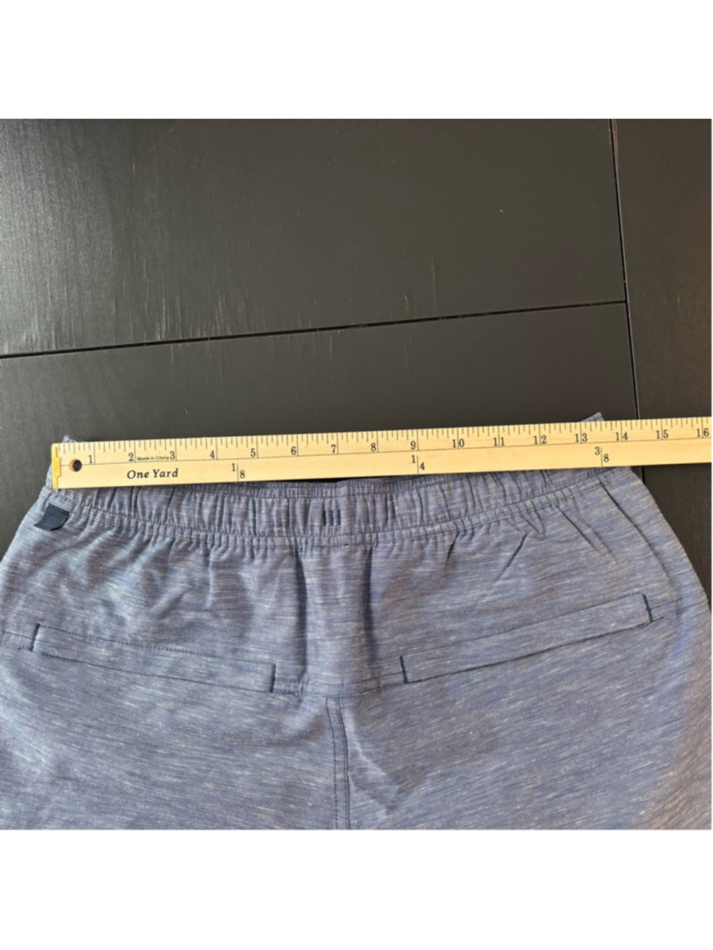 Lululemon LuluLinen Pull-On Pant In Club Blue Men’s Sz S - Picture 9 of 11